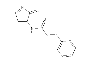 Image of N-(2-keto-1-pyrrolin-3-yl)-3-phenyl-propionamide