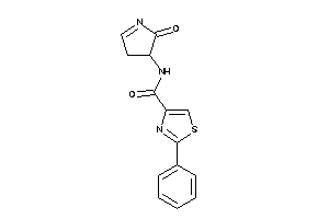 N-(2-keto-1-pyrrolin-3-yl)-2-phenyl-thiazole-4-carboxamide