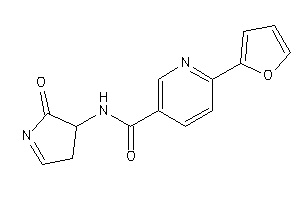 Image of 6-(2-furyl)-N-(2-keto-1-pyrrolin-3-yl)nicotinamide