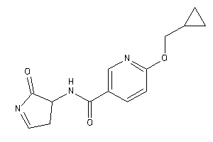 Image of 6-(cyclopropylmethoxy)-N-(2-keto-1-pyrrolin-3-yl)nicotinamide