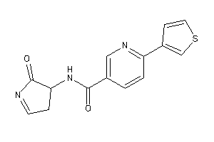 N-(2-keto-1-pyrrolin-3-yl)-6-(3-thienyl)nicotinamide