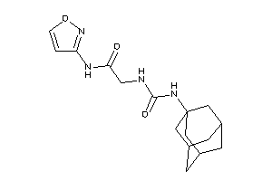 2-(1-adamantylcarbamoylamino)-N-isoxazol-3-yl-acetamide