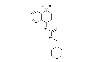 1-(cyclohexylmethyl)-3-(1,1-diketo-3,4-dihydro-2H-thiochromen-4-yl)urea
