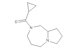 Image of 1,3,4,5,7,8,9,9a-octahydropyrrolo[1,2-a][1,4]diazepin-2-yl(cyclopropyl)methanone