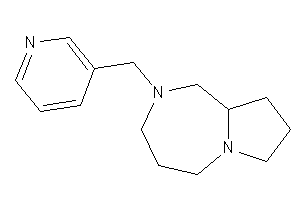 2-(3-pyridylmethyl)-1,3,4,5,7,8,9,9a-octahydropyrrolo[1,2-a][1,4]diazepine