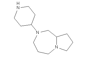 Image of 2-(4-piperidyl)-1,3,4,5,7,8,9,9a-octahydropyrrolo[1,2-a][1,4]diazepine