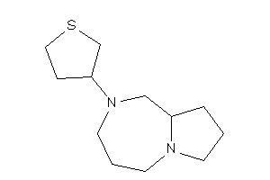 Image of 2-tetrahydrothiophen-3-yl-1,3,4,5,7,8,9,9a-octahydropyrrolo[1,2-a][1,4]diazepine