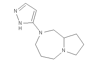 Image of 2-(1H-pyrazol-5-yl)-1,3,4,5,7,8,9,9a-octahydropyrrolo[1,2-a][1,4]diazepine