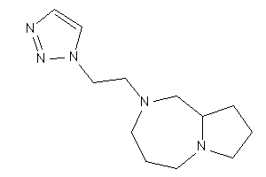 2-[2-(triazol-1-yl)ethyl]-1,3,4,5,7,8,9,9a-octahydropyrrolo[1,2-a][1,4]diazepine
