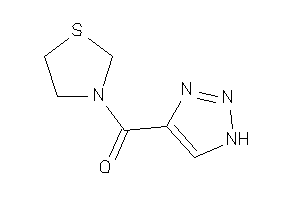 Thiazolidin-3-yl(1H-triazol-4-yl)methanone