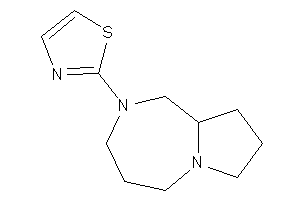 Image of 2-(1,3,4,5,7,8,9,9a-octahydropyrrolo[1,2-a][1,4]diazepin-2-yl)thiazole