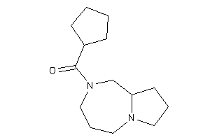 1,3,4,5,7,8,9,9a-octahydropyrrolo[1,2-a][1,4]diazepin-2-yl(cyclopentyl)methanone
