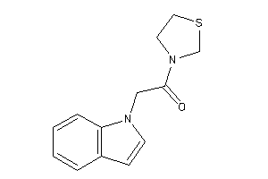 2-indol-1-yl-1-thiazolidin-3-yl-ethanone