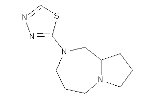 Image of 2-(1,3,4,5,7,8,9,9a-octahydropyrrolo[1,2-a][1,4]diazepin-2-yl)-1,3,4-thiadiazole
