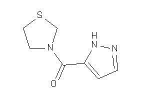 1H-pyrazol-5-yl(thiazolidin-3-yl)methanone