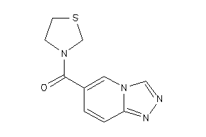 Thiazolidin-3-yl([1,2,4]triazolo[4,3-a]pyridin-6-yl)methanone