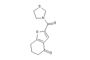 2-(thiazolidine-3-carbonyl)-6,7-dihydro-5H-benzofuran-4-one