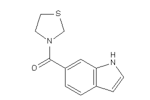 1H-indol-6-yl(thiazolidin-3-yl)methanone