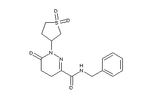 N-benzyl-1-(1,1-diketothiolan-3-yl)-6-keto-4,5-dihydropyridazine-3-carboxamide