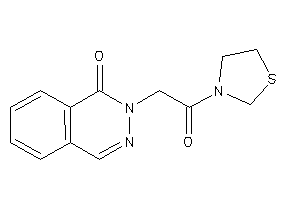 2-(2-keto-2-thiazolidin-3-yl-ethyl)phthalazin-1-one