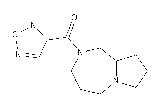 1,3,4,5,7,8,9,9a-octahydropyrrolo[1,2-a][1,4]diazepin-2-yl(furazan-3-yl)methanone