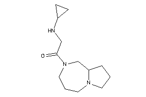 1-(1,3,4,5,7,8,9,9a-octahydropyrrolo[1,2-a][1,4]diazepin-2-yl)-2-(cyclopropylamino)ethanone