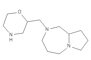 2-(1,3,4,5,7,8,9,9a-octahydropyrrolo[1,2-a][1,4]diazepin-2-ylmethyl)morpholine