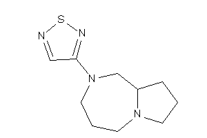 Image of 3-(1,3,4,5,7,8,9,9a-octahydropyrrolo[1,2-a][1,4]diazepin-2-yl)-1,2,5-thiadiazole