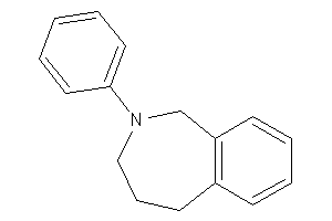 2-phenyl-1,3,4,5-tetrahydro-2-benzazepine