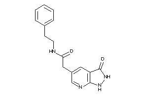 2-(3-keto-1,2-dihydropyrazolo[3,4-b]pyridin-5-yl)-N-phenethyl-acetamide