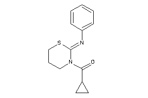 Cyclopropyl-(2-phenylimino-1,3-thiazinan-3-yl)methanone