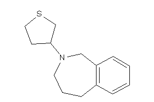 2-tetrahydrothiophen-3-yl-1,3,4,5-tetrahydro-2-benzazepine