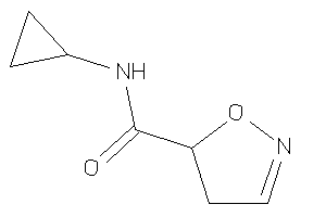 Image of N-cyclopropyl-2-isoxazoline-5-carboxamide