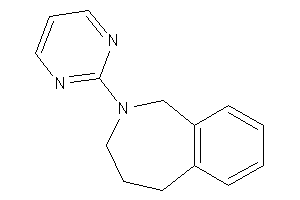 Image of 2-(2-pyrimidyl)-1,3,4,5-tetrahydro-2-benzazepine