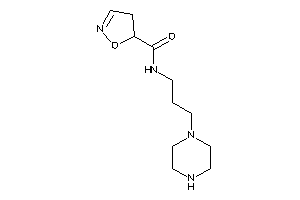 N-(3-piperazinopropyl)-2-isoxazoline-5-carboxamide