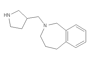 2-(pyrrolidin-3-ylmethyl)-1,3,4,5-tetrahydro-2-benzazepine