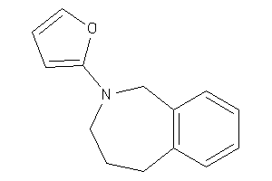 2-(2-furyl)-1,3,4,5-tetrahydro-2-benzazepine