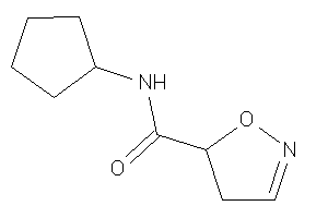 Image of N-cyclopentyl-2-isoxazoline-5-carboxamide