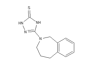 3-(1,3,4,5-tetrahydro-2-benzazepin-2-yl)-1,4-dihydro-1,2,4-triazole-5-thione