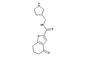 Image of 4-keto-N-(pyrrolidin-3-ylmethyl)-6,7-dihydro-5H-benzofuran-2-carboxamide