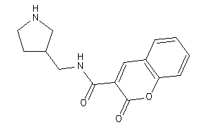 Image of 2-keto-N-(pyrrolidin-3-ylmethyl)chromene-3-carboxamide