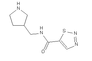 N-(pyrrolidin-3-ylmethyl)thiadiazole-5-carboxamide