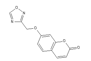 Image of 7-(1,2,4-oxadiazol-3-ylmethoxy)coumarin
