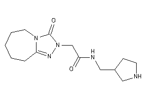 Image of 2-(3-keto-6,7,8,9-tetrahydro-5H-[1,2,4]triazolo[4,3-a]azepin-2-yl)-N-(pyrrolidin-3-ylmethyl)acetamide