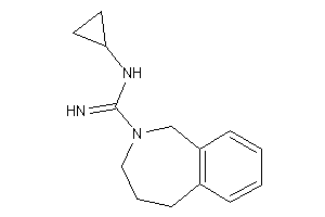 N-cyclopropyl-1,3,4,5-tetrahydro-2-benzazepine-2-carboxamidine