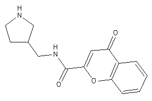 4-keto-N-(pyrrolidin-3-ylmethyl)chromene-2-carboxamide