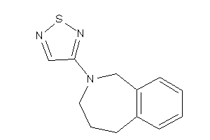 Image of 3-(1,3,4,5-tetrahydro-2-benzazepin-2-yl)-1,2,5-thiadiazole