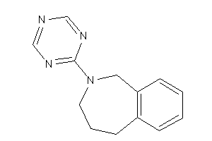 2-(s-triazin-2-yl)-1,3,4,5-tetrahydro-2-benzazepine