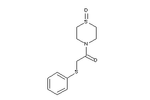 1-(1-keto-1,4-thiazinan-4-yl)-2-(phenylthio)ethanone