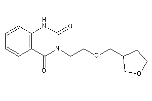 3-[2-(tetrahydrofuran-3-ylmethoxy)ethyl]-1H-quinazoline-2,4-quinone